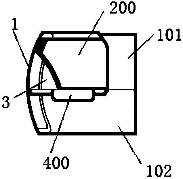 Ultrasonic washing device