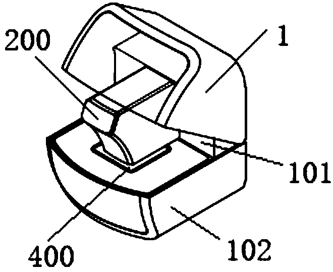 Ultrasonic washing device