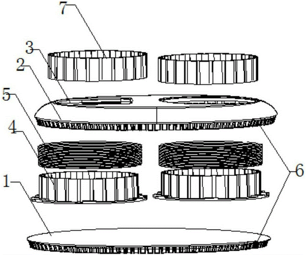 Plant cultivating device for landscape architecture