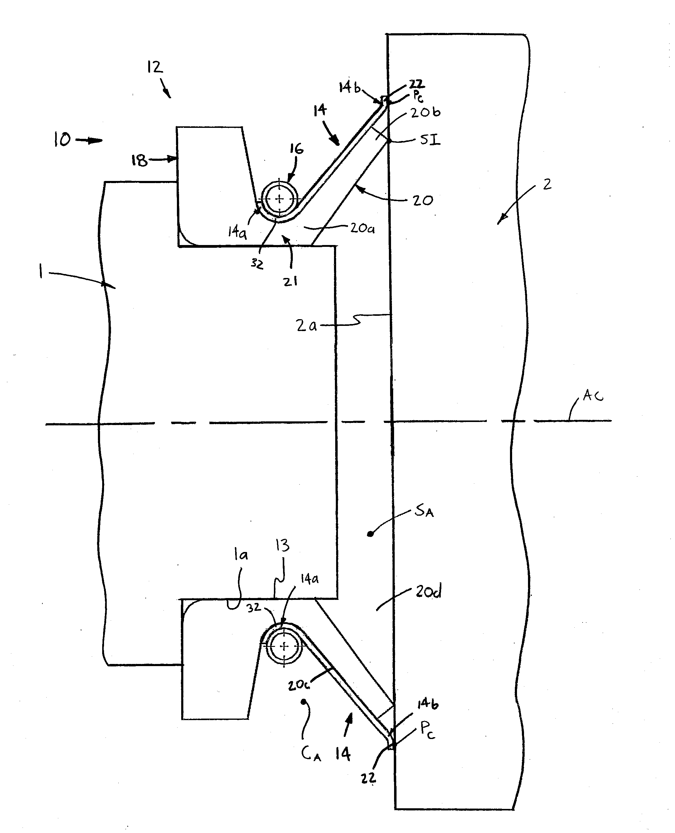 V-ring seal with wipers