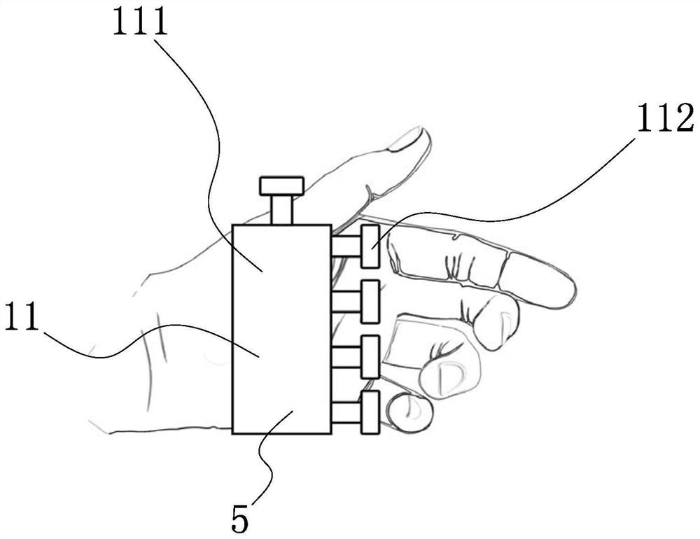 Sensory integration disorder test and training device and system based on audiovisual pathway