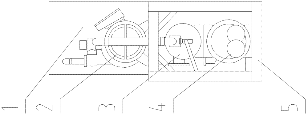 Air-condition structure for ship