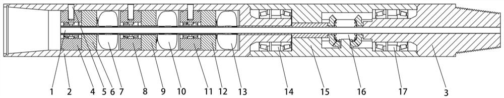 Downhole friction reduction and resistance reduction tool and method based on mechanical decoupling