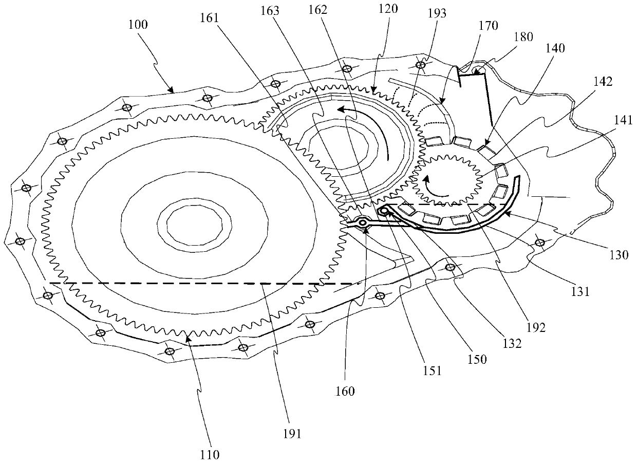 Bearing lubricating mechanism of transmission and transmission