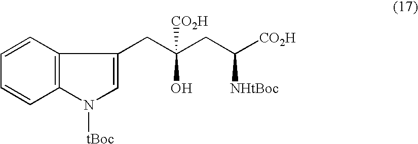 Process for manufacturing a glutamic acid derivative and a pyroglutamic acid derivative and a novel intermediate in the manufacture thereof