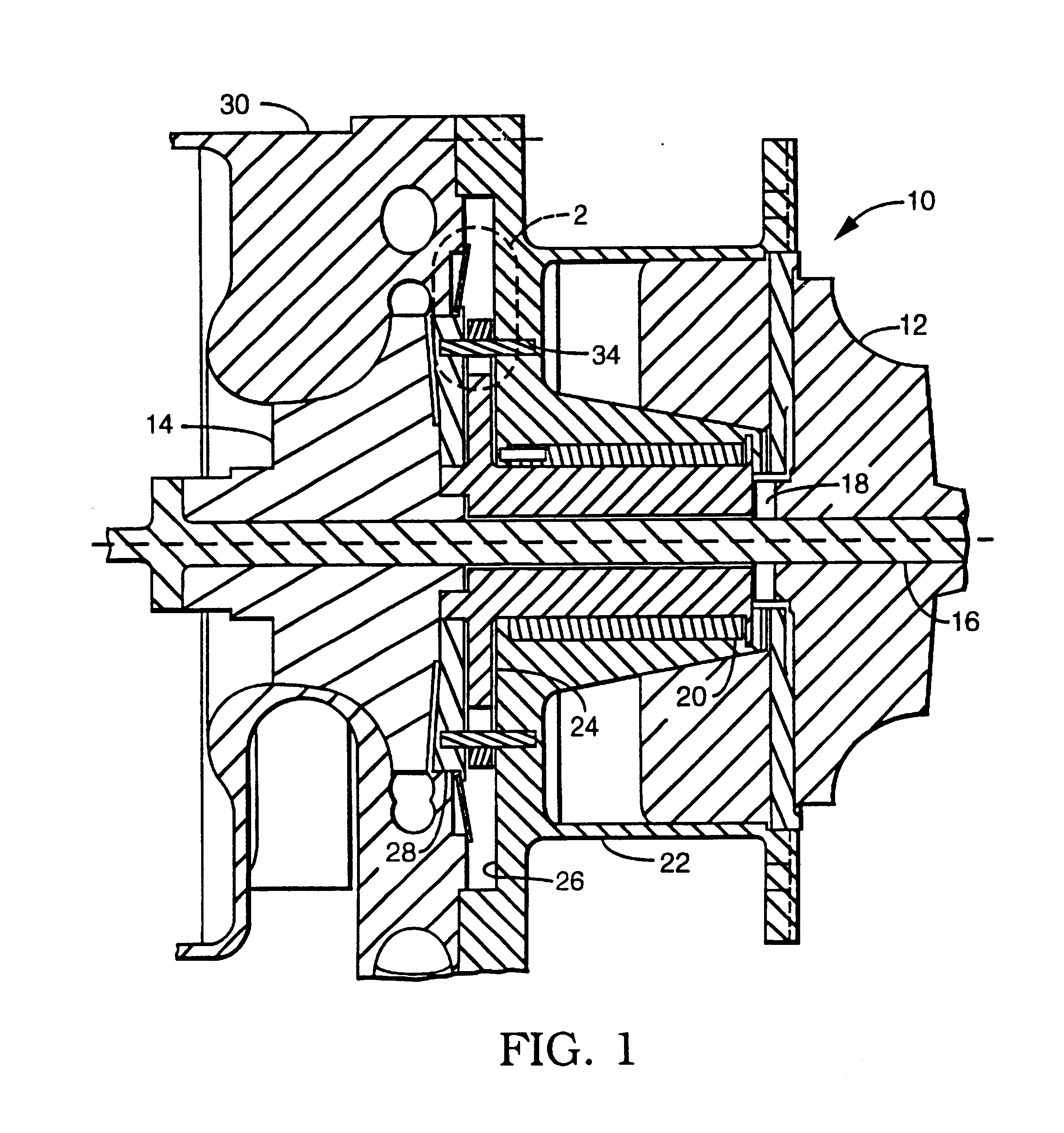 Compliant foil fluid film thrust bearing with a tilting pad underspring