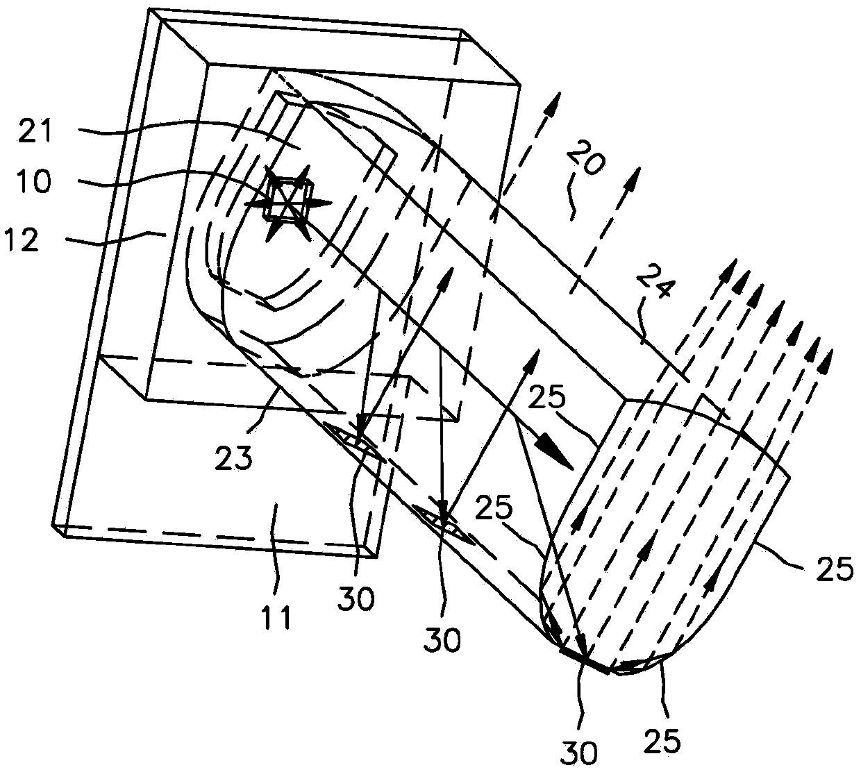 Linear light source, image sensor and image scanning device