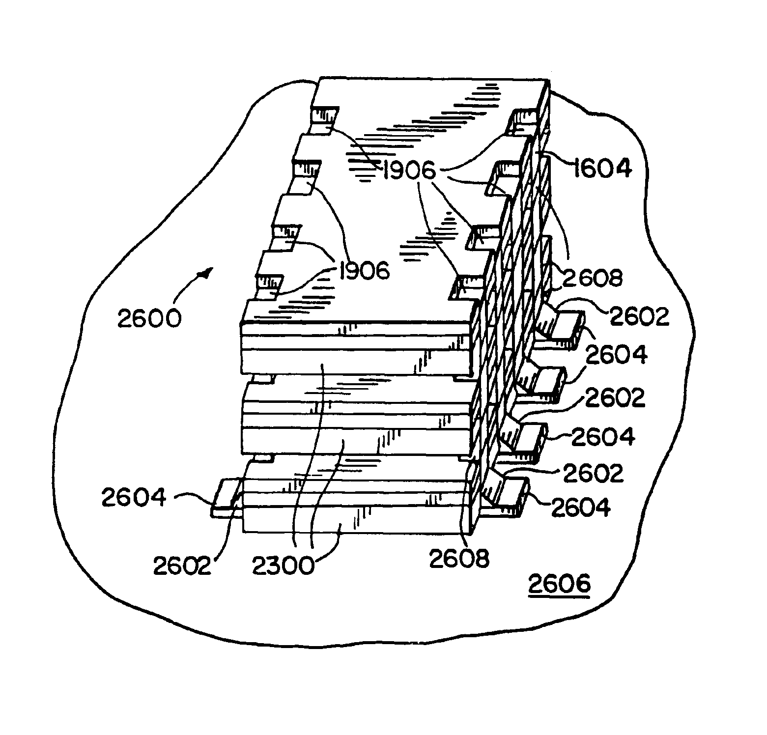 Castellation wafer level packaging of integrated circuit chips