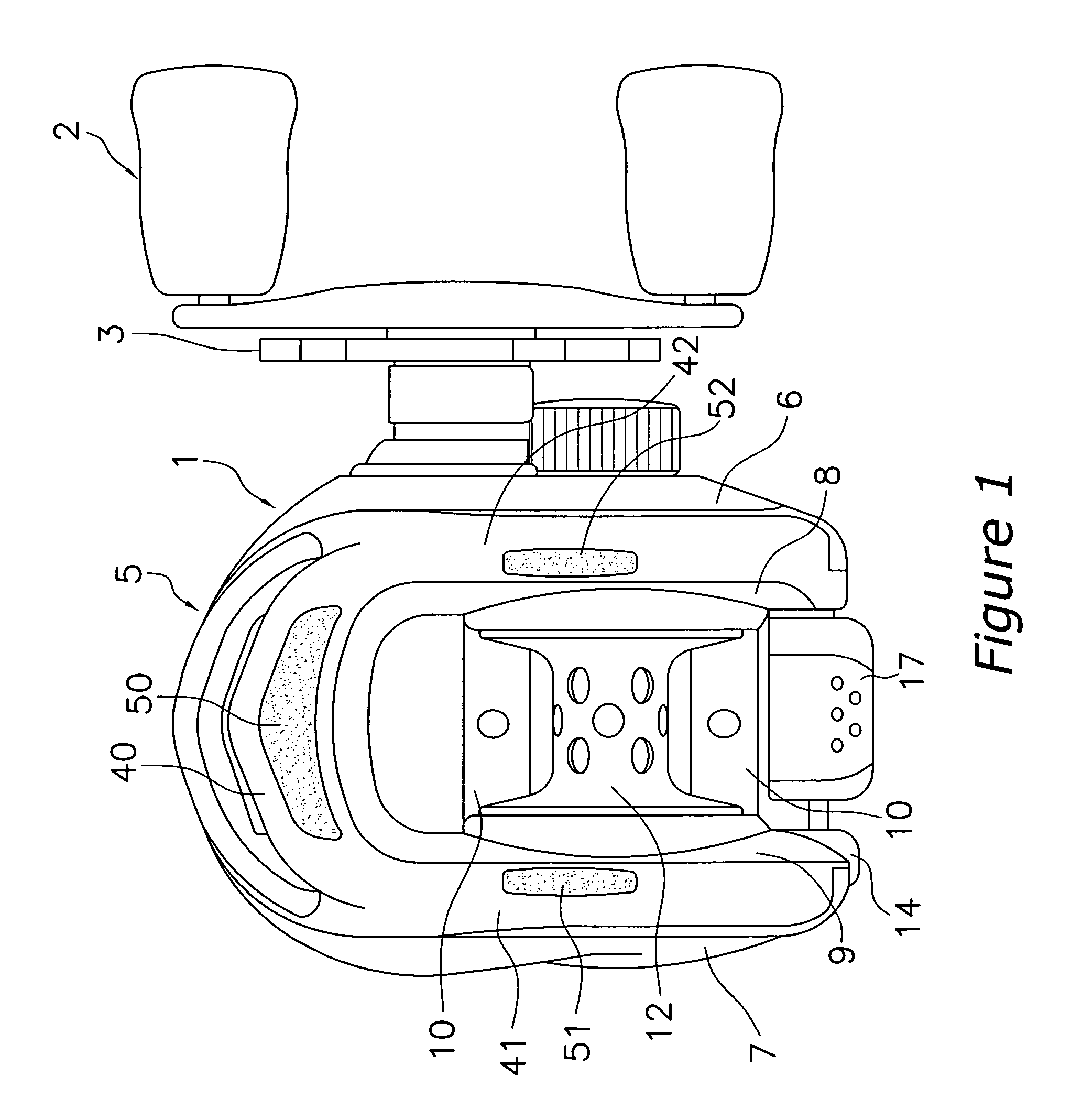 Reel unit for dual-bearing reel