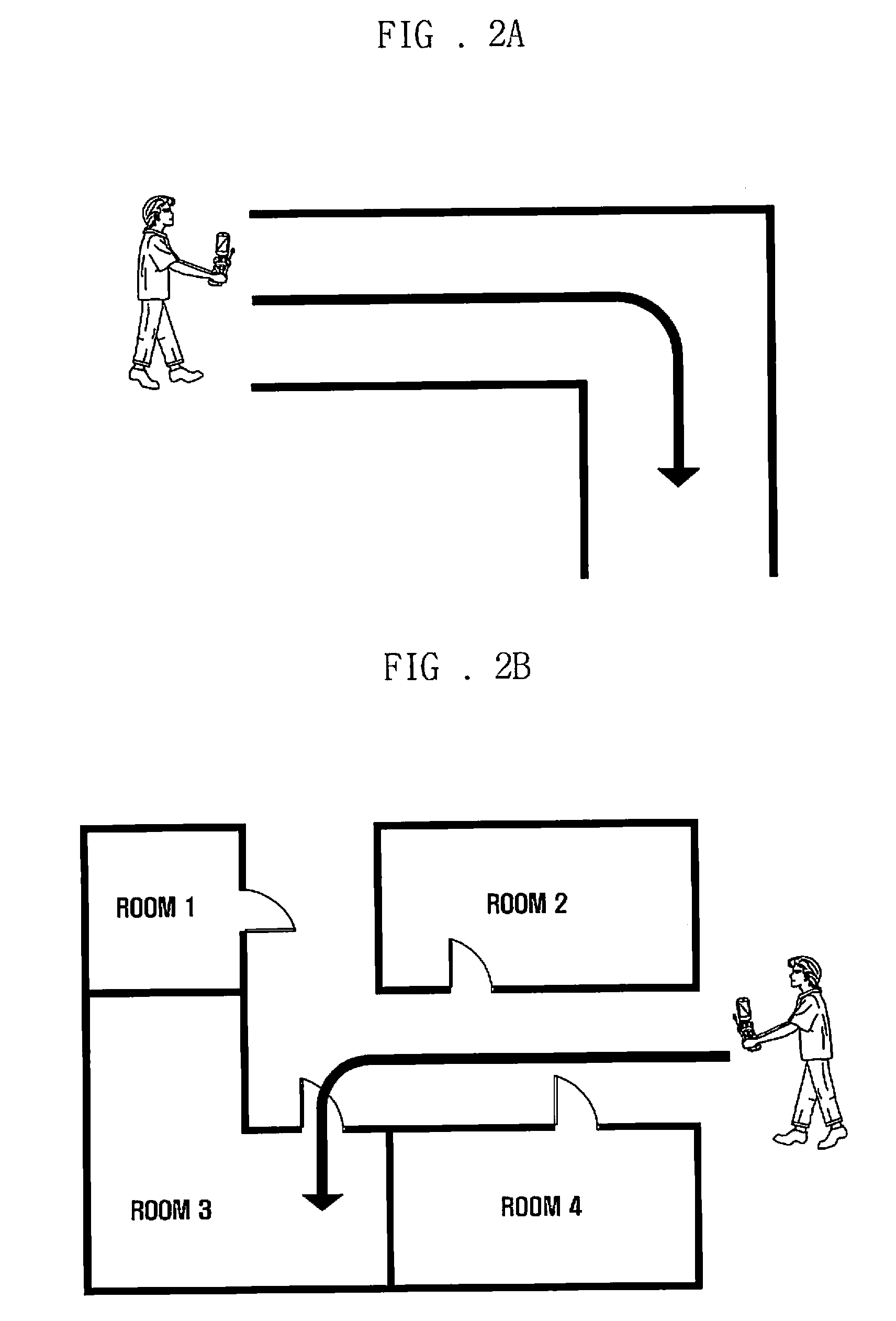 Location measurement method based on predictive filter