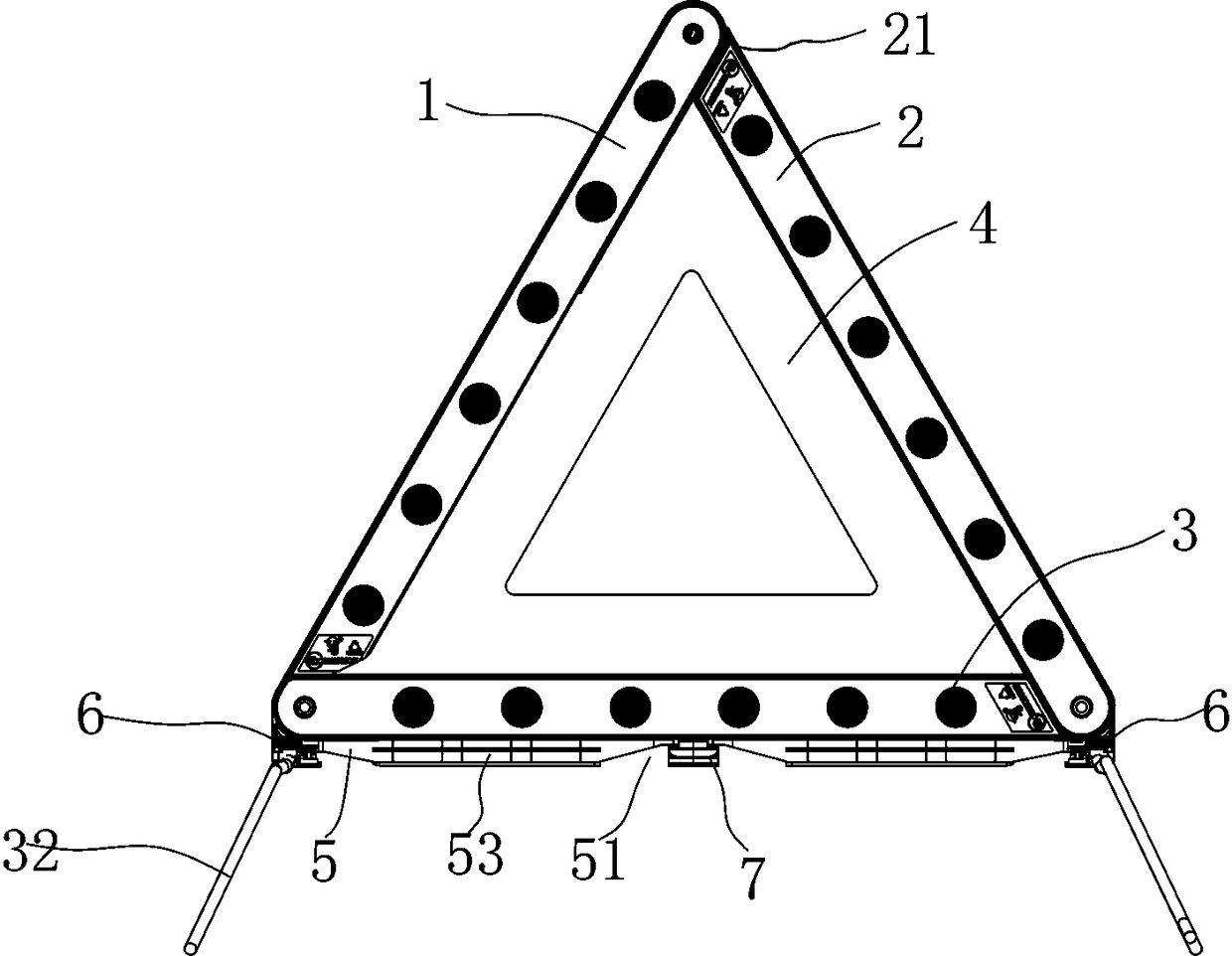 Triangular board