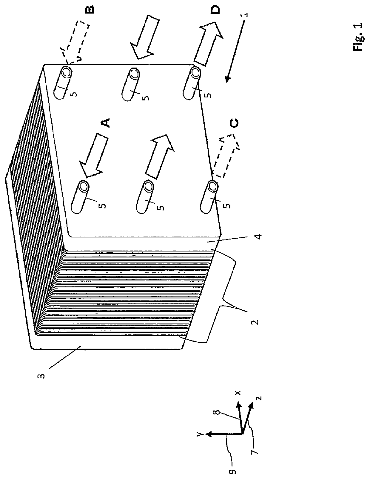 Separator plate for an electrochemical system