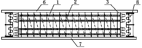 Shakeproof lift-preventing anti-bending preformed pile and manufacturing process of preformed pile