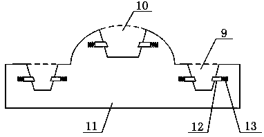 Shakeproof lift-preventing anti-bending preformed pile and manufacturing process of preformed pile