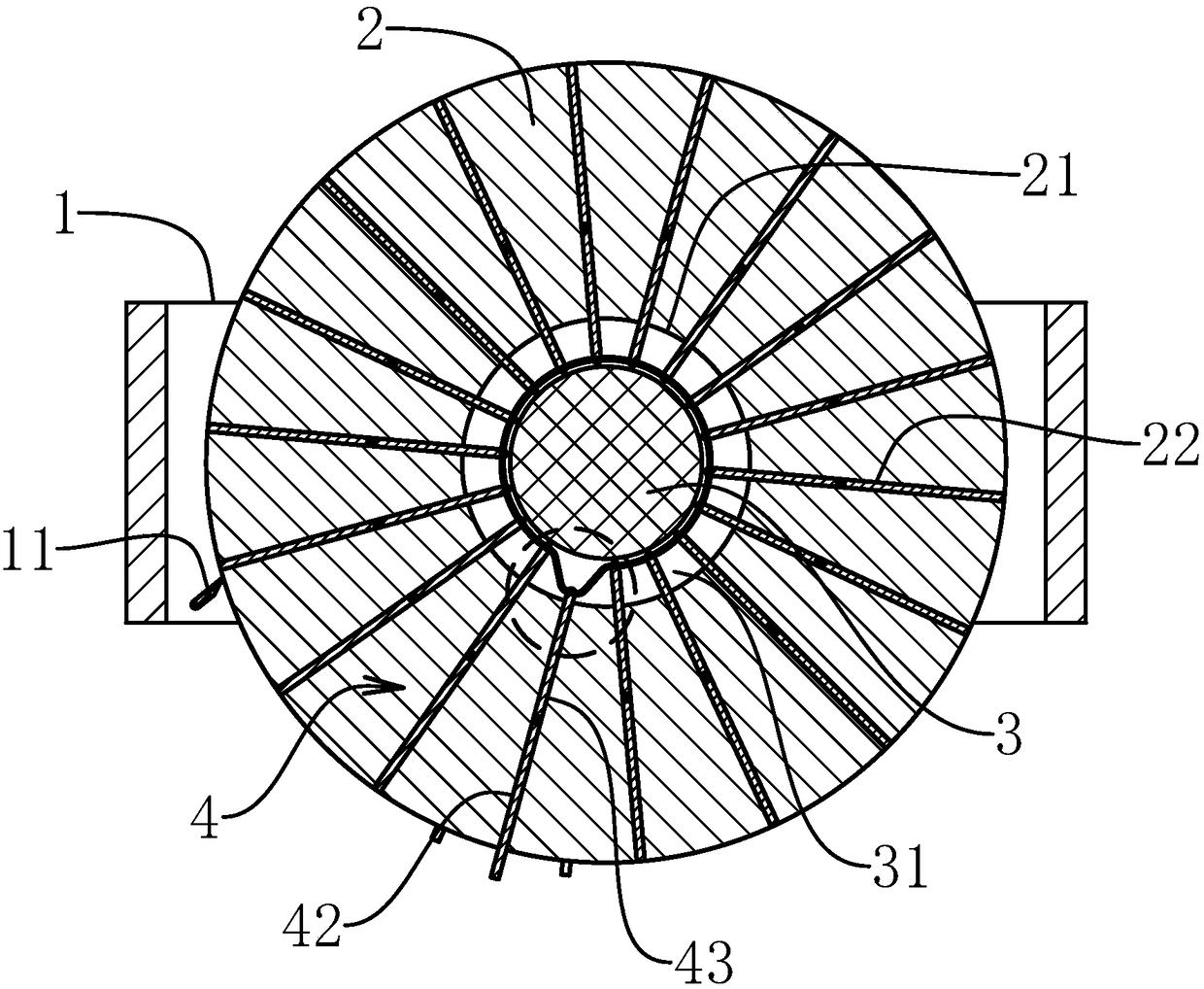 Efficient press wheel assembly for road roller