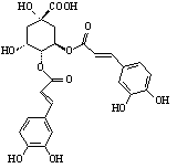 Application of laggera pterodonta extract and composition in drug for resisting influenza A virus