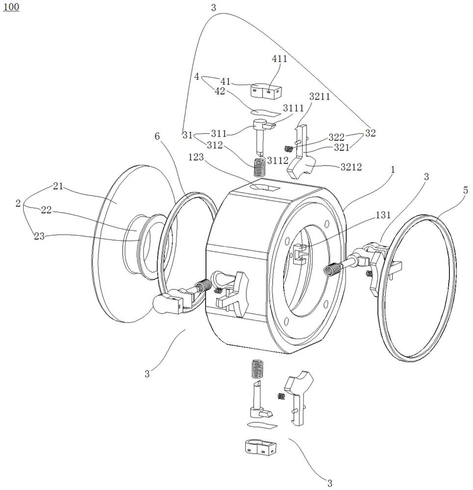 Explosion-proof valve for battery pack and battery pack