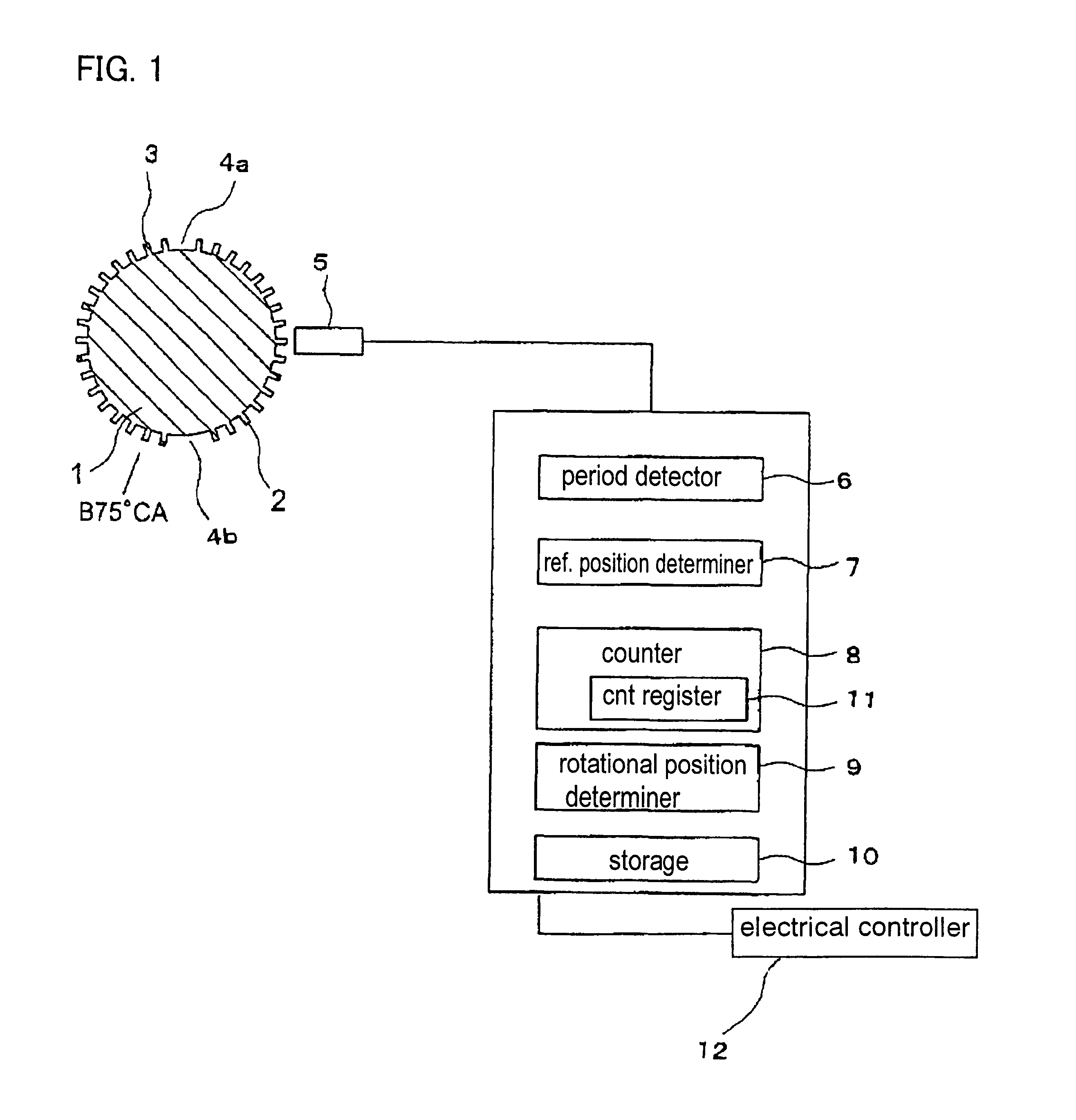 Crank angle detection apparatus