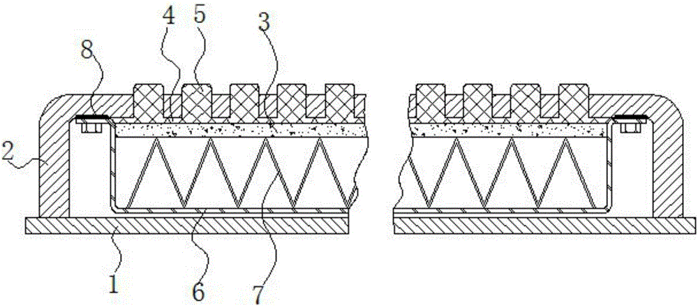 Electromagnetic shielding material preparation method, electromagnetic shielding material product and electromagnetic shielding key terminal