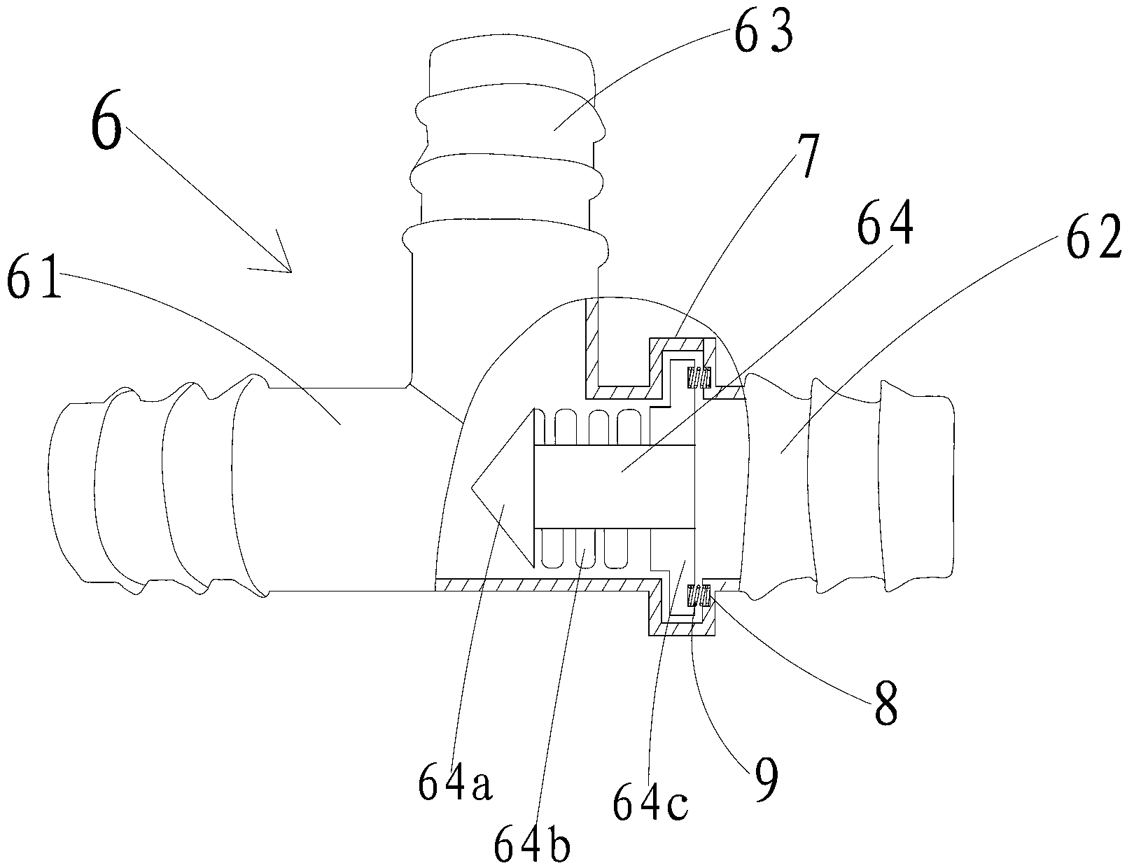 Ecological water and fertilizer supply system for lawns in arid and semi-arid areas