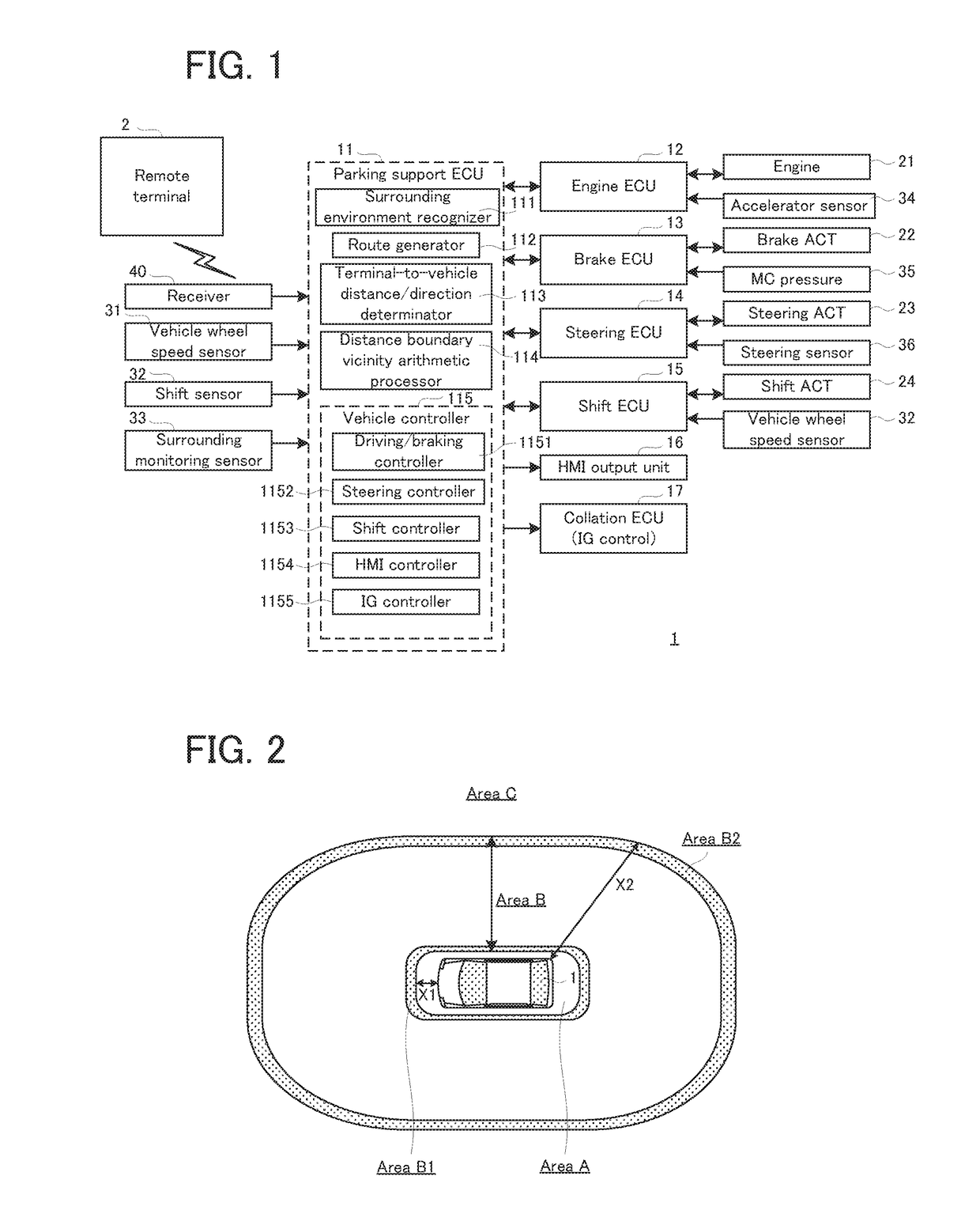 Parking support apparatus