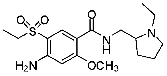 Method or preparing amisulpride acid