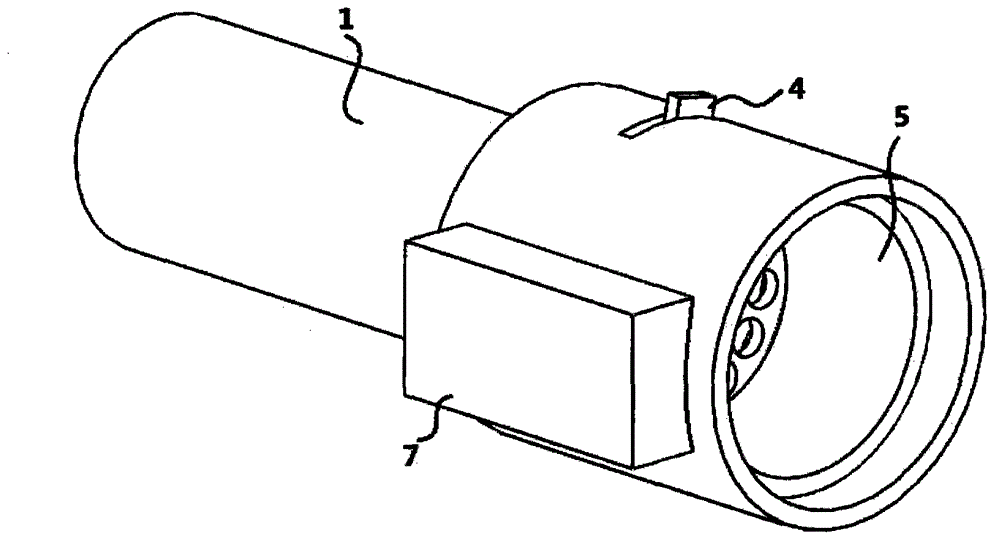 Optical system for laser-induced detection