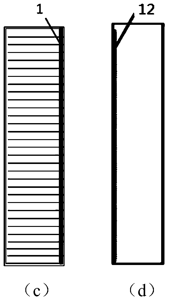 Combined battery string and manufacturing method thereof, and manufacturing method of battery assembly