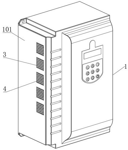 A high temperature adaptable inverter