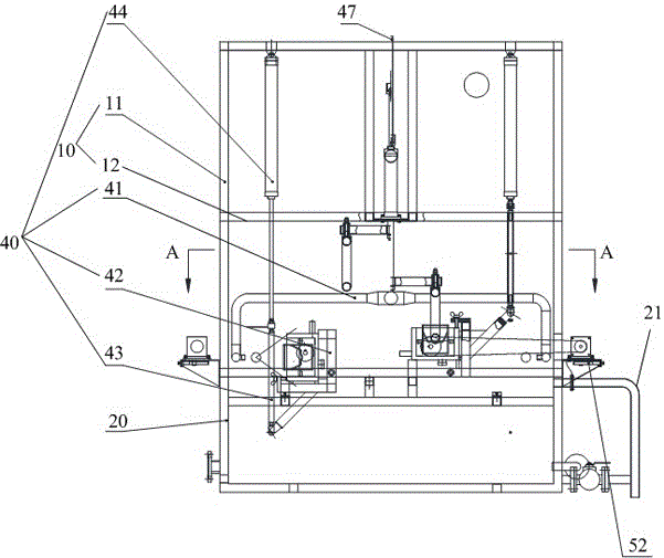 Automatic washing machine and automatic washing method of gelatin dipping tray