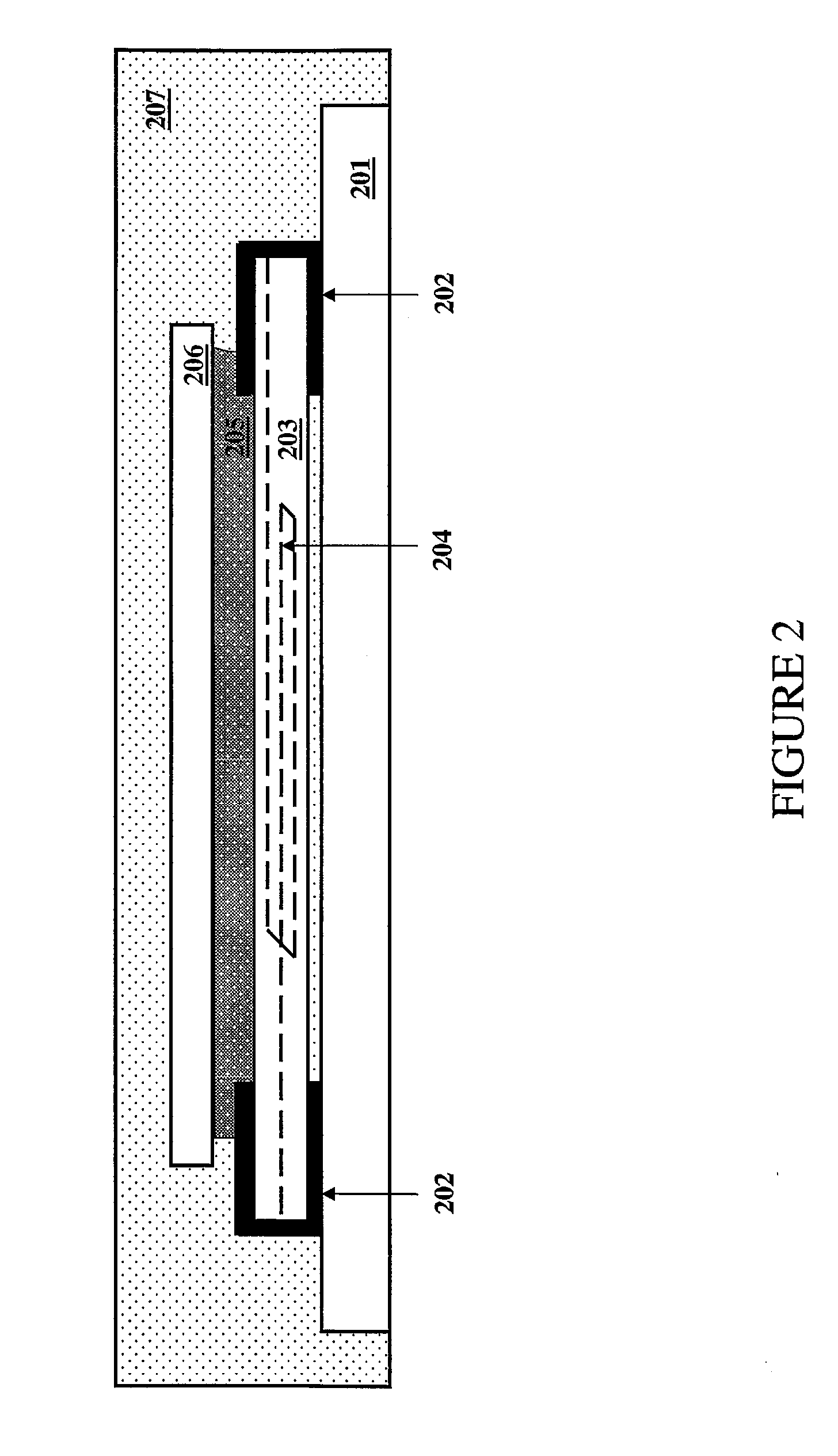 Module having a stacked passive element and method of forming the same