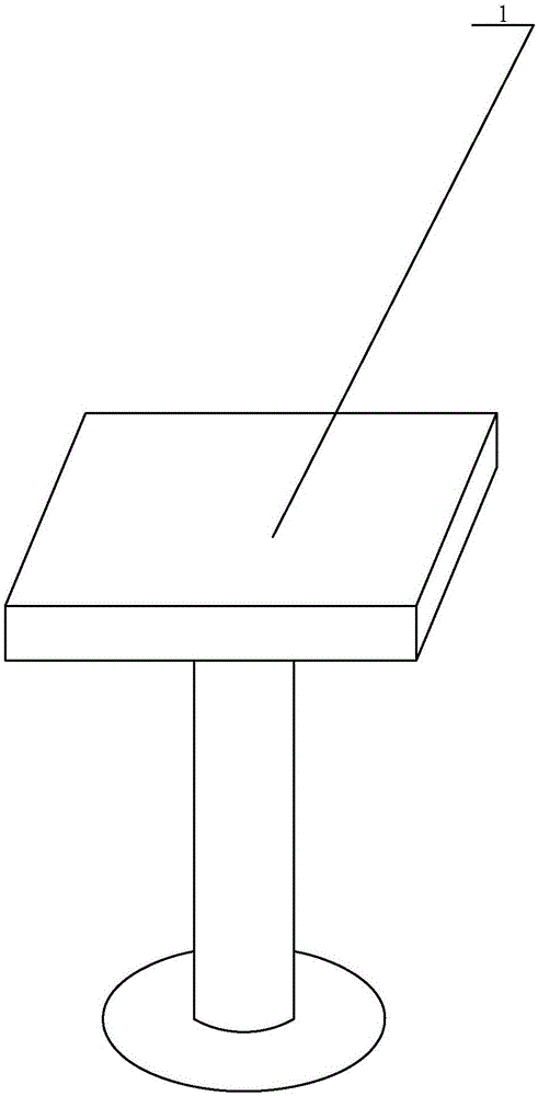 Shear-type teacher's desk adopting synchronous belt for lifting adjustment