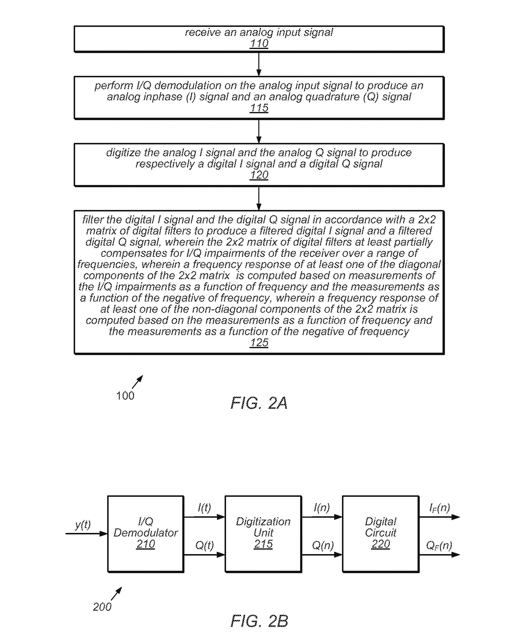 Measuring the DC properties of a signal path between transmitter and receiver