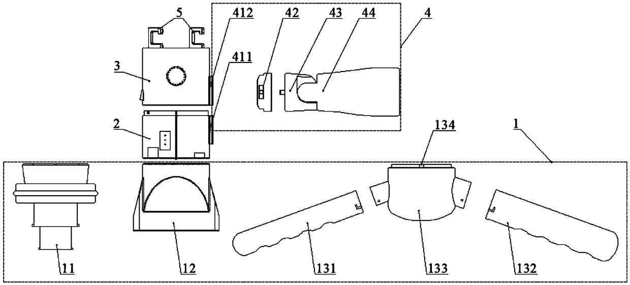 Multifunctional modularized air blower