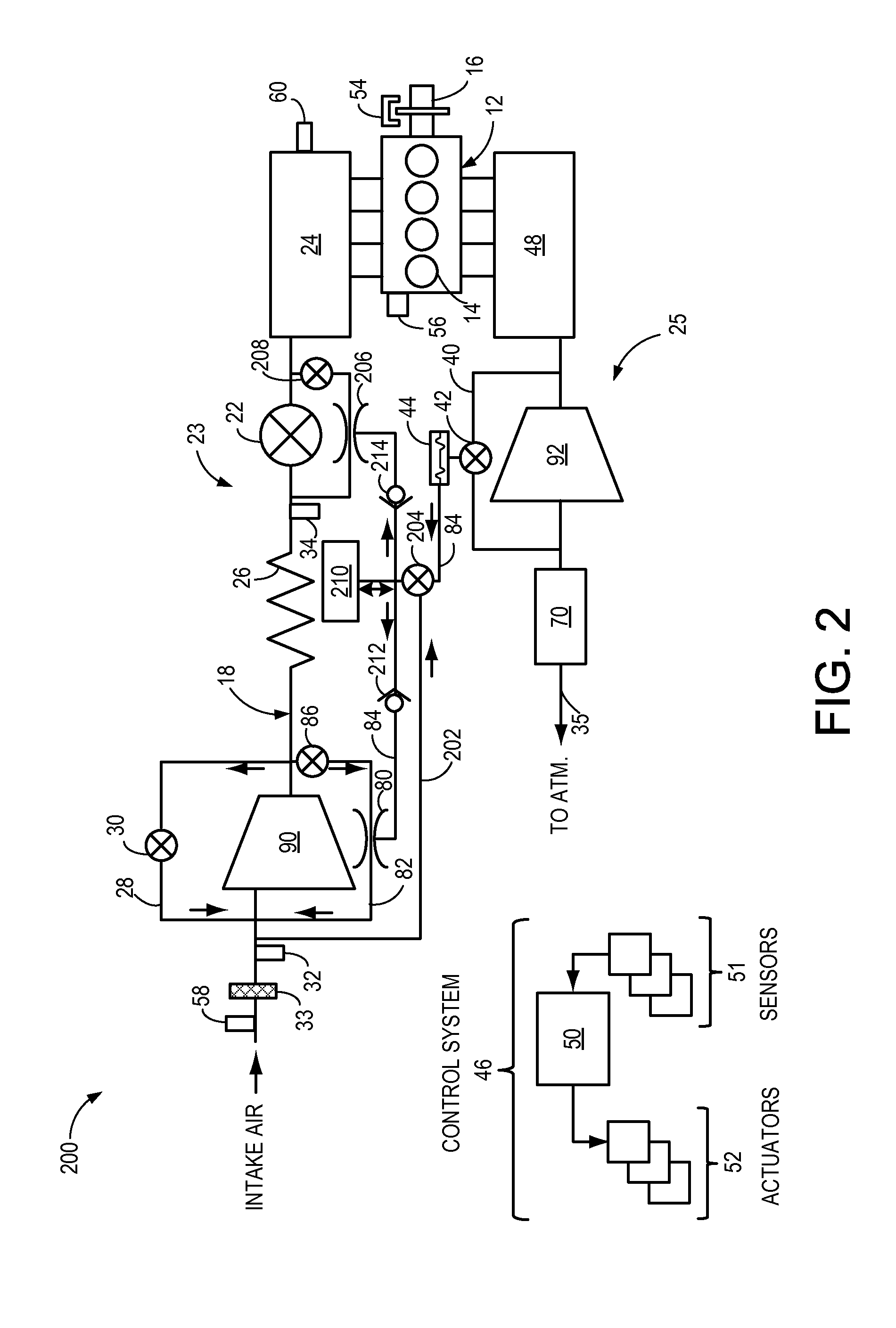 Vacuum-actuated wastegate