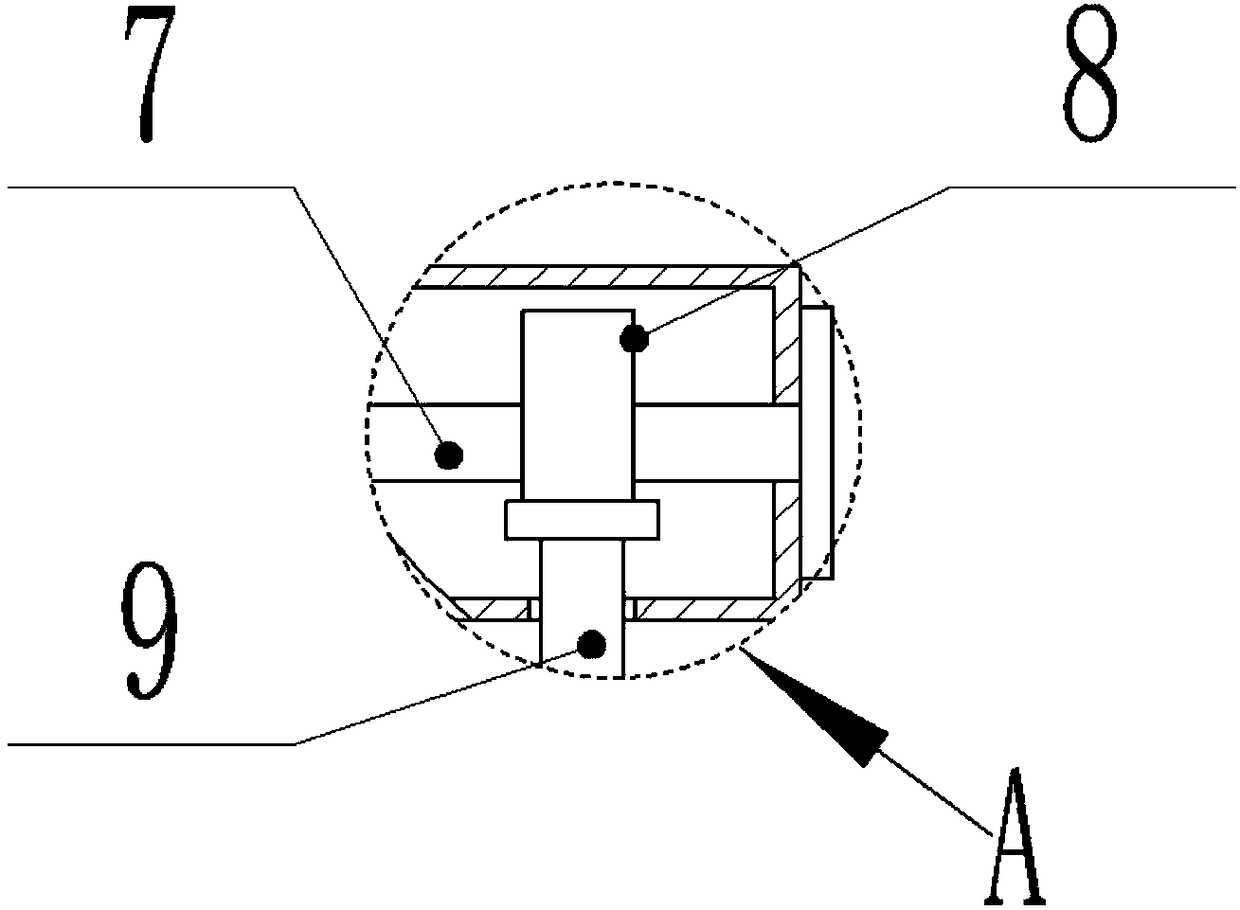 Hydraulic lifting-type building rebar equidistant automatic cutting device