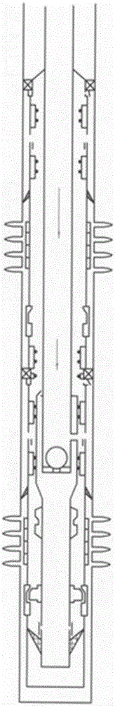 Separated fracturing sand control pipe string and its sand control method in thermal recovery well