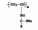 Macromolecule bridging flotation method for combined copper disseminated body