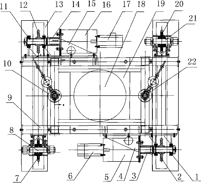 Wall-climbing robot for removing rust on wall surfaces of ships and working method thereof