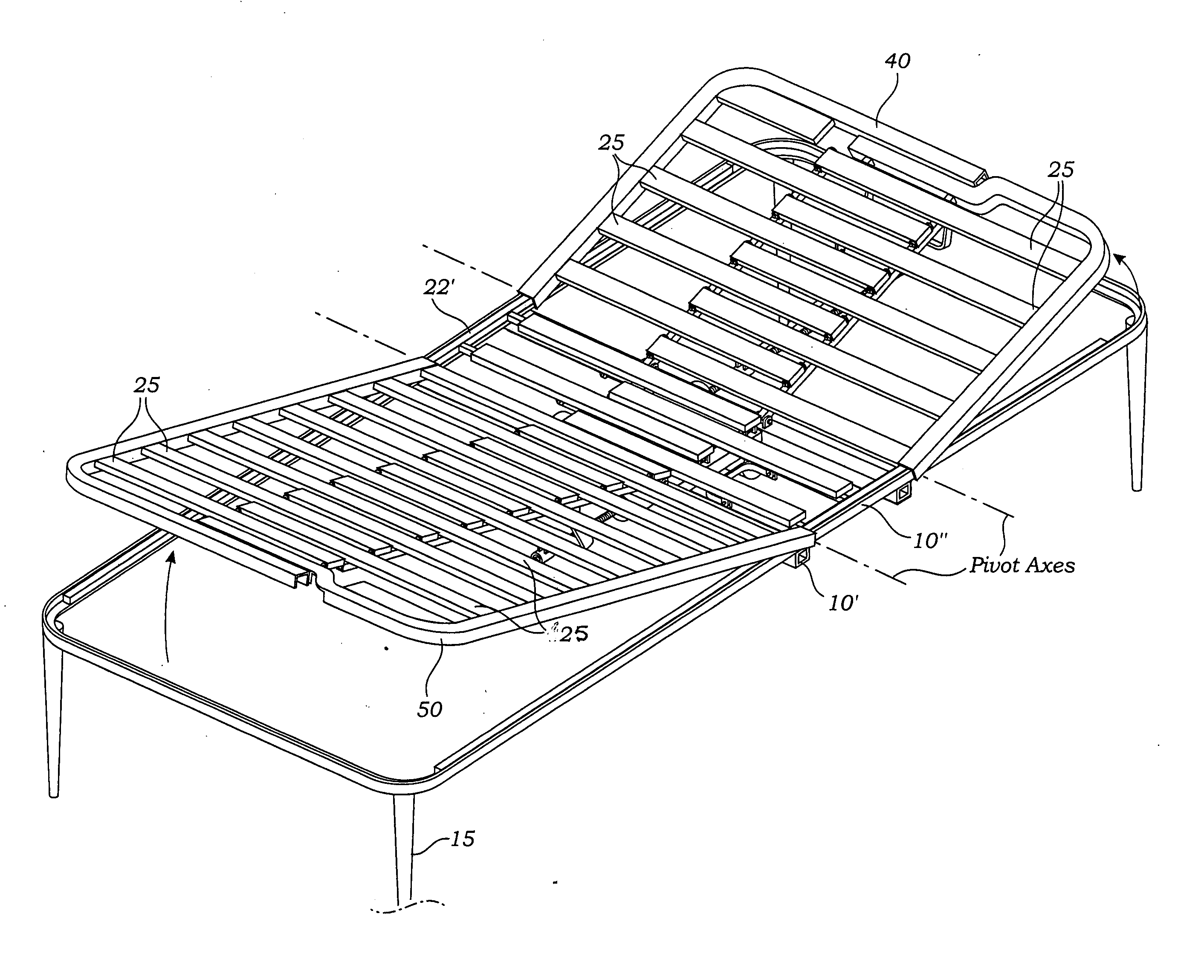 Articulating bed