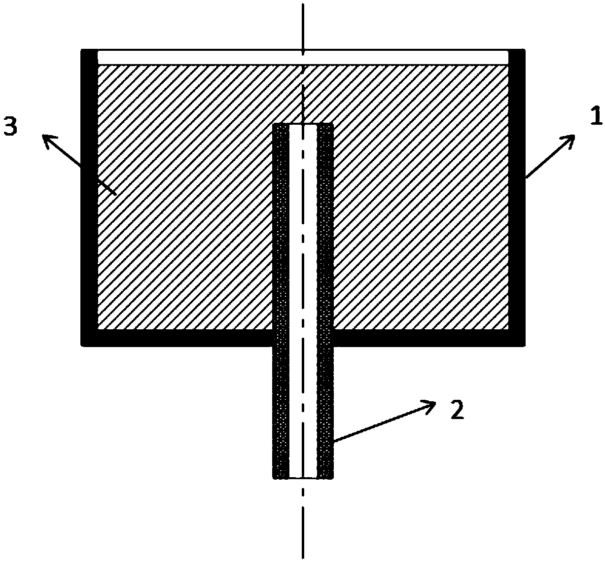 Water-soluble vanishing model core as well as preparation method and application thereof