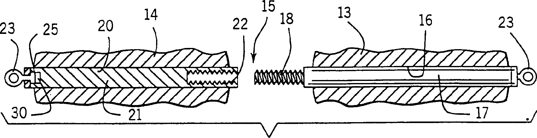 Invisible connector for jewelry strand