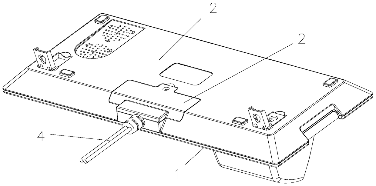 Assembly structure of bottom cover plate of terminal equipment and its use method