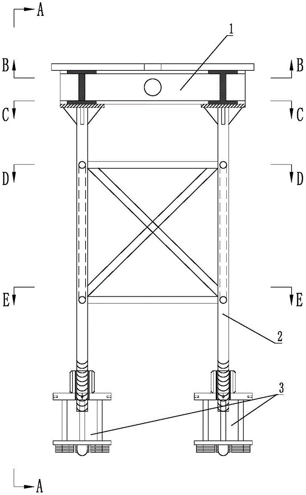 Gapless Beam Dropping Method and Its Adjustable Height-adjusting Device after the Bridge is Highly Raised