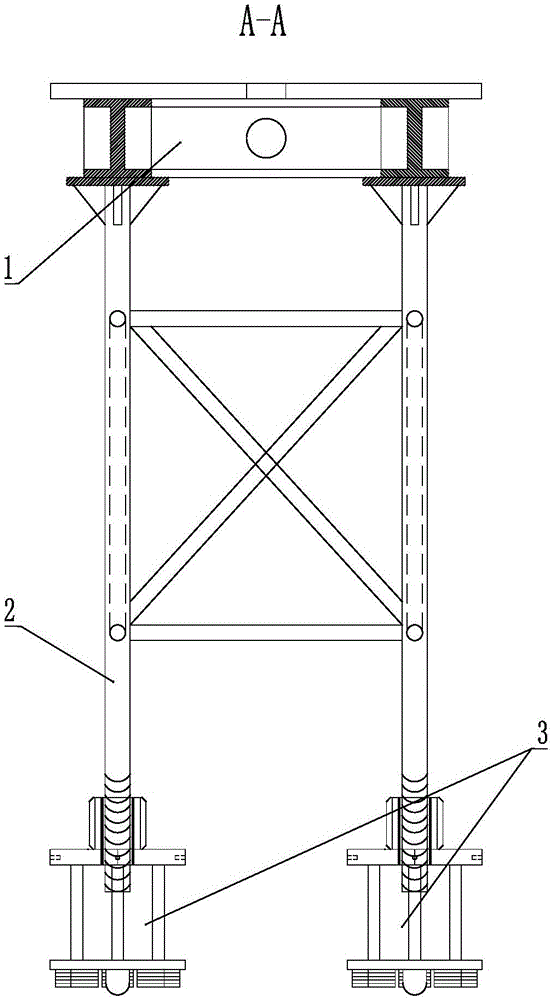 Gapless Beam Dropping Method and Its Adjustable Height-adjusting Device after the Bridge is Highly Raised