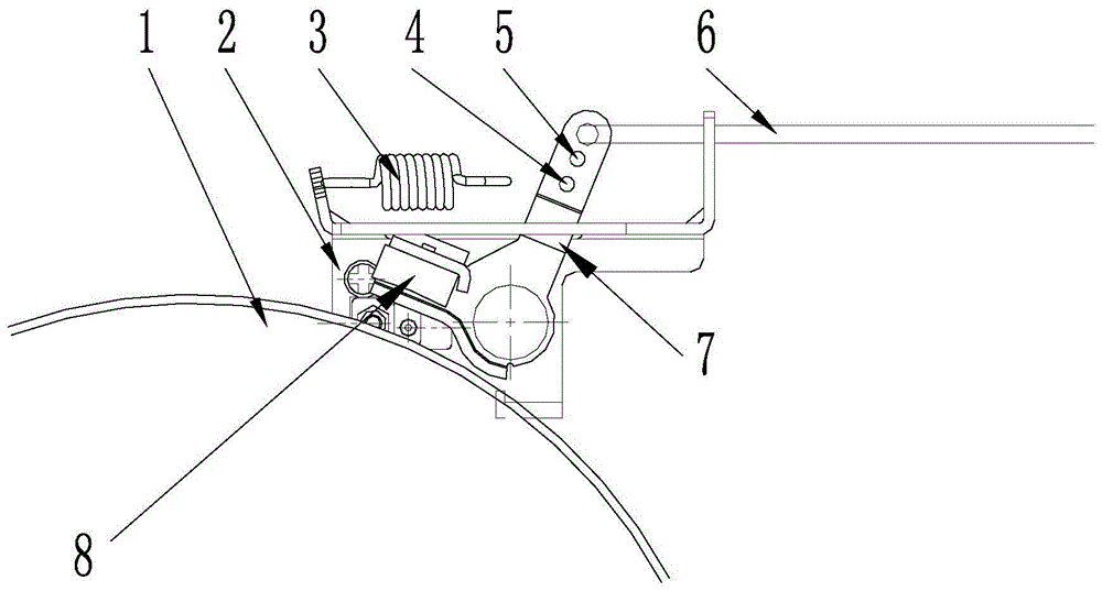 Brake device of lawn mower