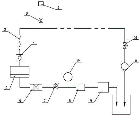 Cumulative corrosion product sampling device