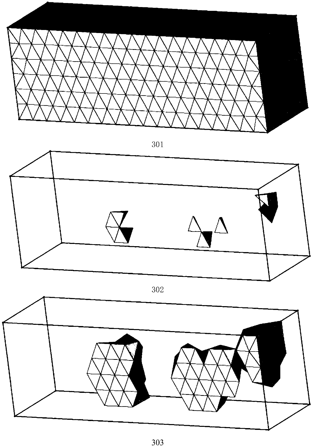 Calculation method and device for explicit time iterative time domain electromagnetic field