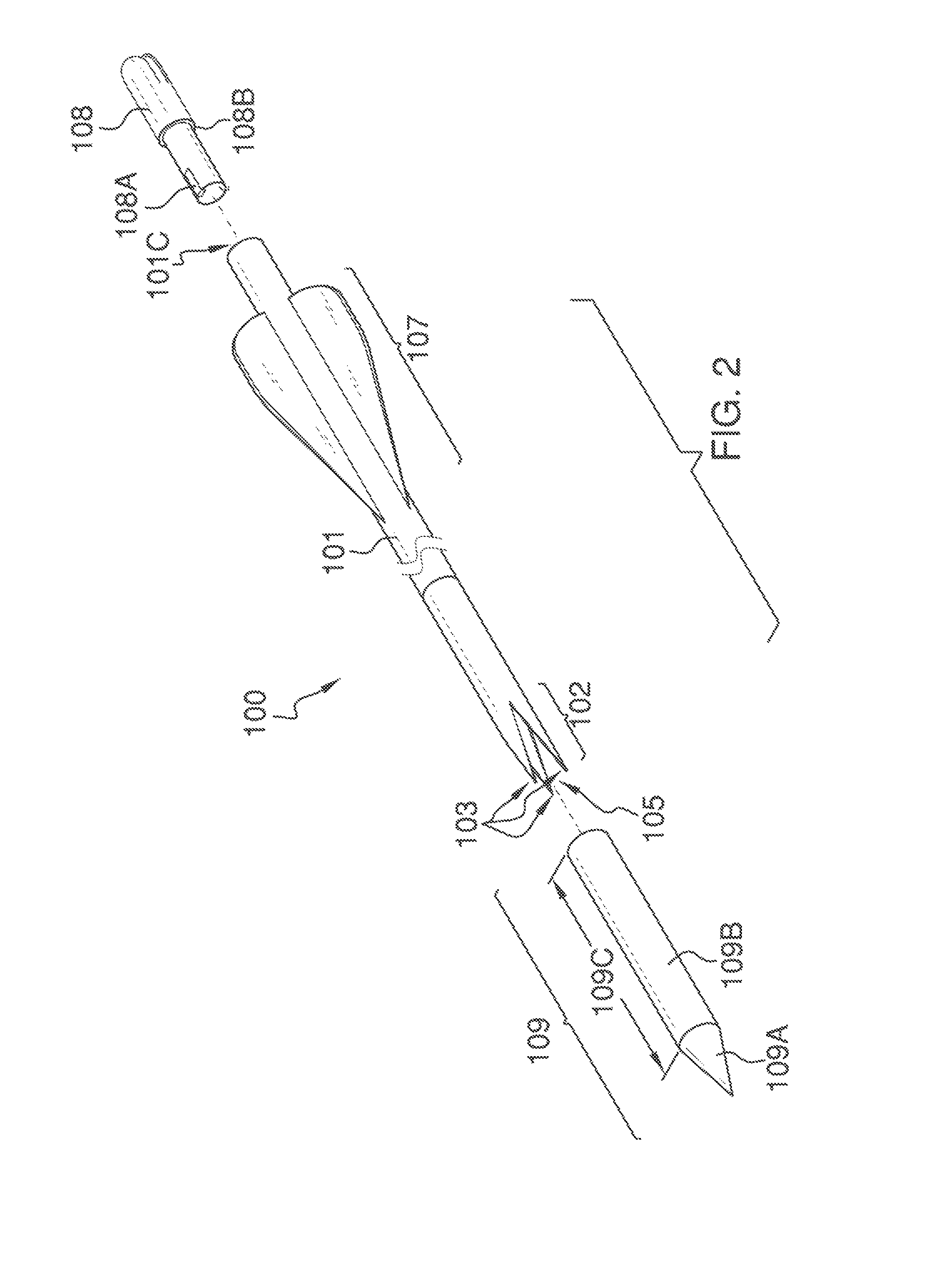 Hunting arrow having a hole boring head