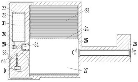 Wood gluing device with pre-drying and efficient grinding functions